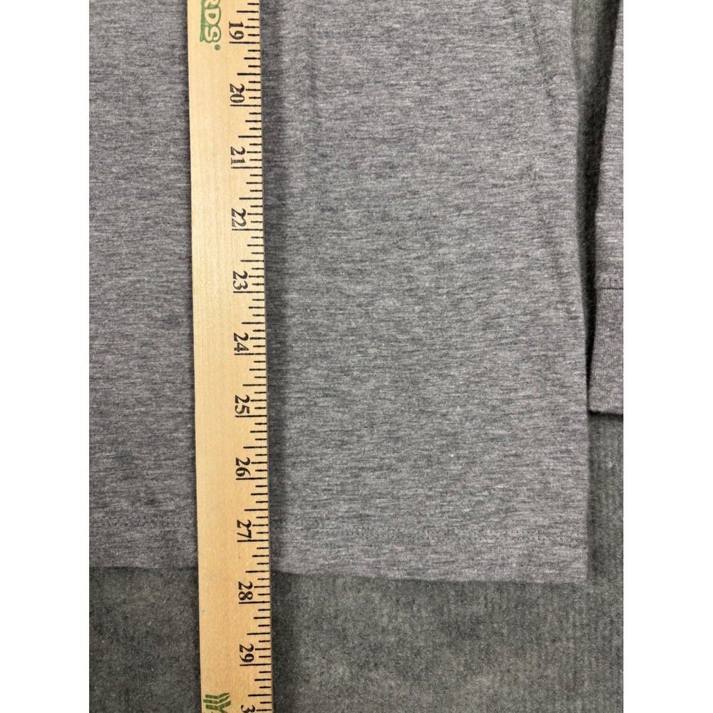 Nike‎ The Nike Tee Long Sleeve Ball In Graphic Shirt Medium Gray - Picture 8 of 8